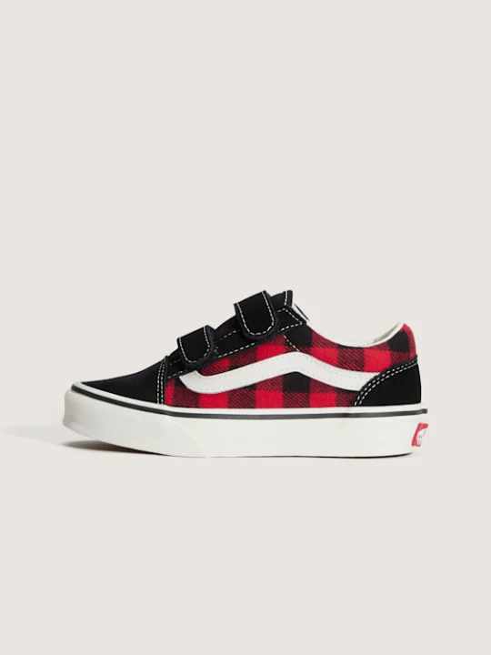 Zdjęcie produktu Vans - Buty dziecięce Old Skool V (4-8 lat)unisex, Czerwony