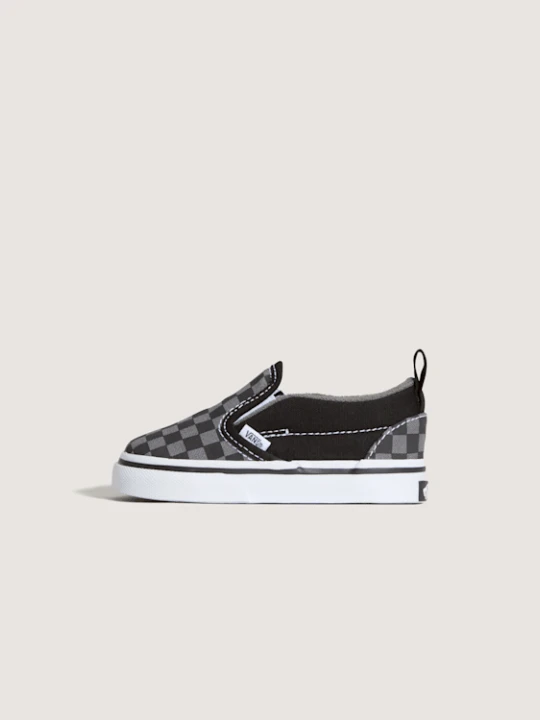 Zdjęcie produktu Vans - Buty na rzepy Checkerboard Slip-On dla młodszych dzieci (1-4 lata)unisex, Czarny