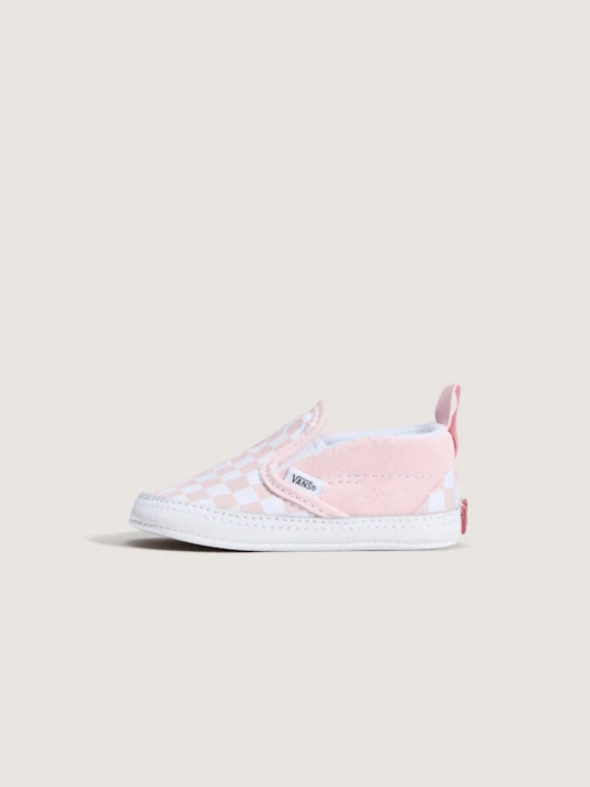 Zdjęcie produktu Vans - Buty niemowlęce na rzepy Checkerboard Slip-on Crib (0-1 rok)unisex, Różowy