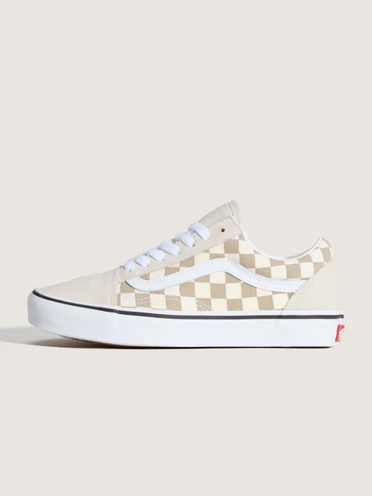 Zdjęcie produktu Vans - Buty Old Skool Checkerboard, male, Beżowy