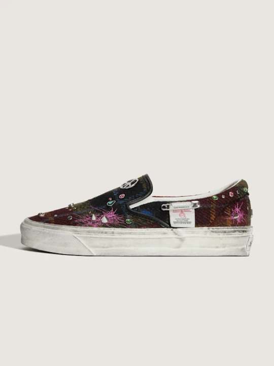 Zdjęcie produktu Vans - Buty Premium Classic Harris Tweed Slip-On, male, Kolorowy