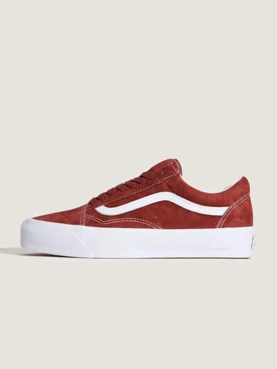 Zdjęcie produktu Vans - Buty Premium Old Skool Pig Suede, male, Bordowy