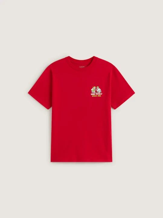 Zdjęcie produktu Vans - Checker Bros SS Tee RACING REDunisex, Czerwony