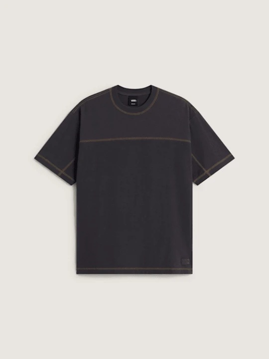 Zdjęcie produktu Vans - Contrast Stitch Loose Fit SS Tee Charcoal Grey, male, Szary