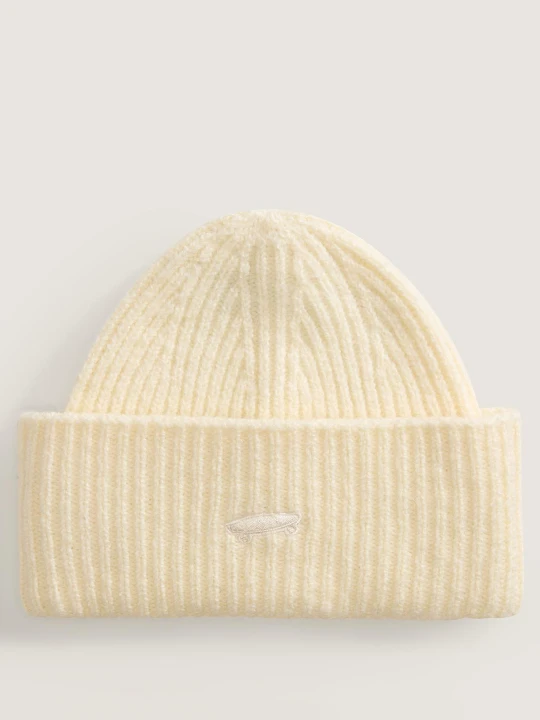 Zdjęcie produktu Vans - Czapka beanie Densmore Wide Cuff, Człowiek, Biały, Rozmiar: Jeden Rozmiar