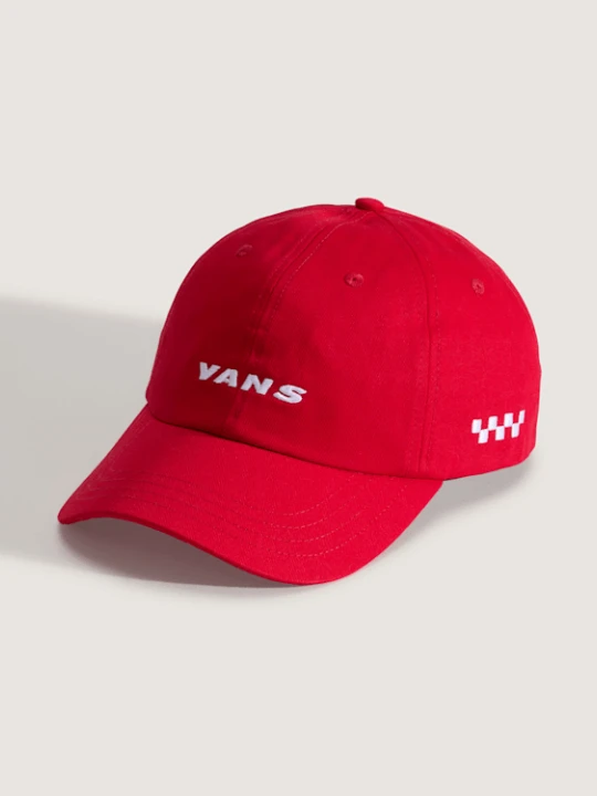 Zdjęcie produktu Vans - Czapka z daszkiem Check Side, male, Czerwony, Size: Jeden Rozmiar