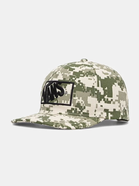 Zdjęcie produktu Vans czapka z daszkiem snapback bawełniana zielony