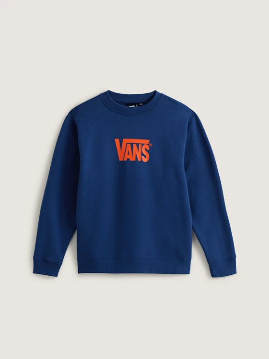 Zdjęcie produktu Vans - Dziecięca bluza Stretch Logo Crew (8-14 lat)unisex, Niebieski