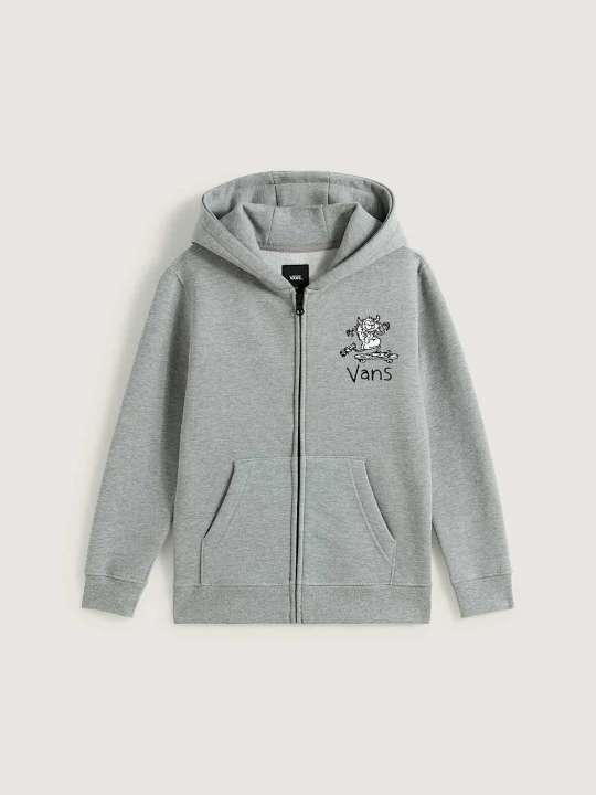 Zdjęcie produktu Vans - Dziecięca bluza z kapturem Sk8 Zip (8-14 lat)unisex, Szary
