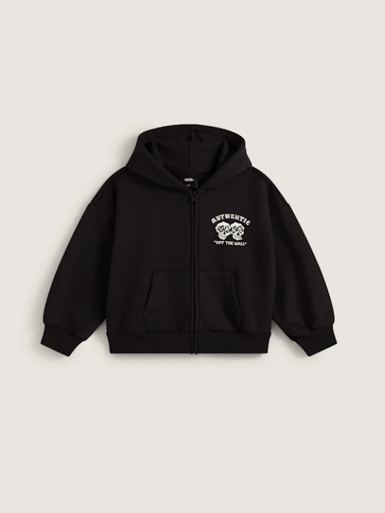Zdjęcie produktu Vans - Dziecięca bluza z kapturem Twin Skulls Zip (2-8 lat)unisex, Czarny