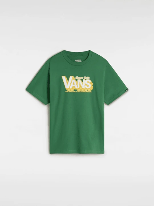 Zdjęcie produktu Vans - Dziecięcy T-shirt Checker Drop (8-14 lat)unisex, Zielony