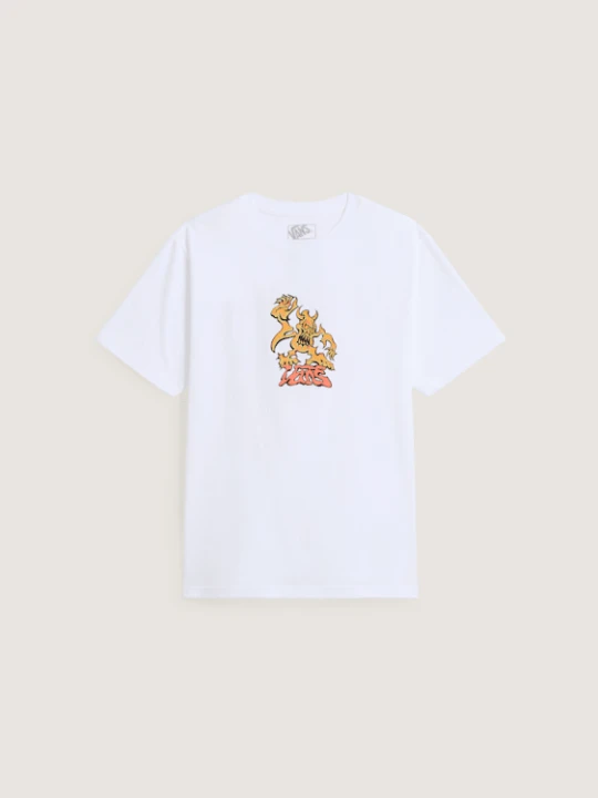 Zdjęcie produktu Vans - Dziecięcy T-shirt Goblin Step (8–14 lat)unisex, Biały