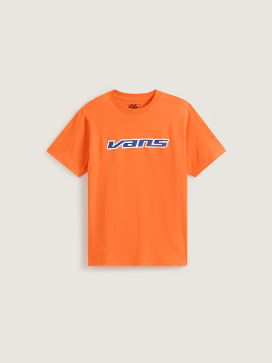 Zdjęcie produktu Vans - Dziecięcy T-shirt Retro Speed (8-14 lat)unisex, Pomarańczowy