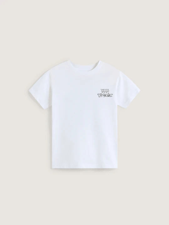Zdjęcie produktu Vans - Dziecięcy T-shirt Stomper (8-14 lat)unisex, Biały