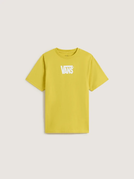 Zdjęcie produktu Vans - Dziecięcy T-shirt Stretch Logo (8-14 lat)unisex, Żółty