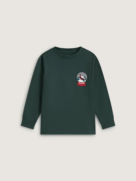 Zdjęcie produktu Vans - Dziecięcy T-shirt z długim rękawem Cut Your Own (2-8 lat)unisex, Zielony