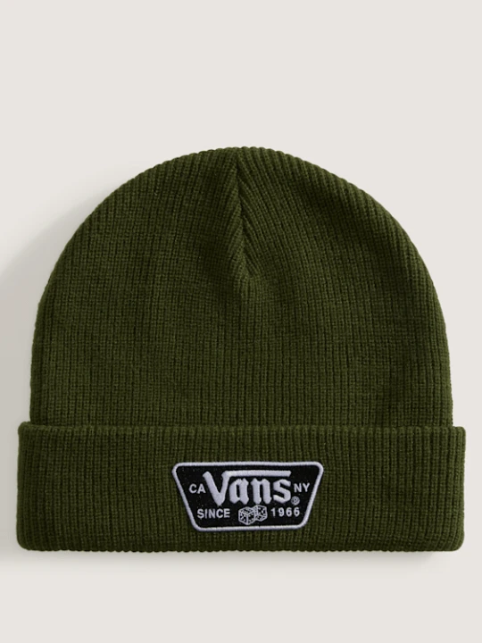 Zdjęcie produktu Vans - Knu Patch Beanie Green Balsam, male, Zielony, Size: Jeden Rozmiar