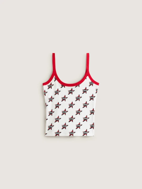 Zdjęcie produktu Vans - Koszulka bez rękawów Kiki Cami, female, Czerwony