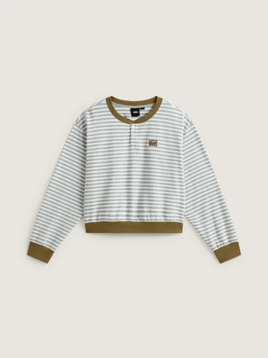 Zdjęcie produktu Vans - Koszulka Henley Molly z długim rękawem, female, Szary