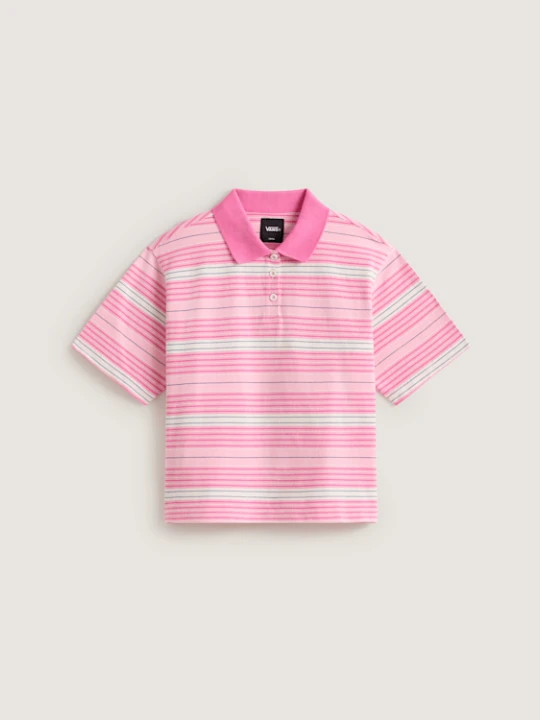 Zdjęcie produktu Vans - Koszulka polo Swing Knit, female, Różowy