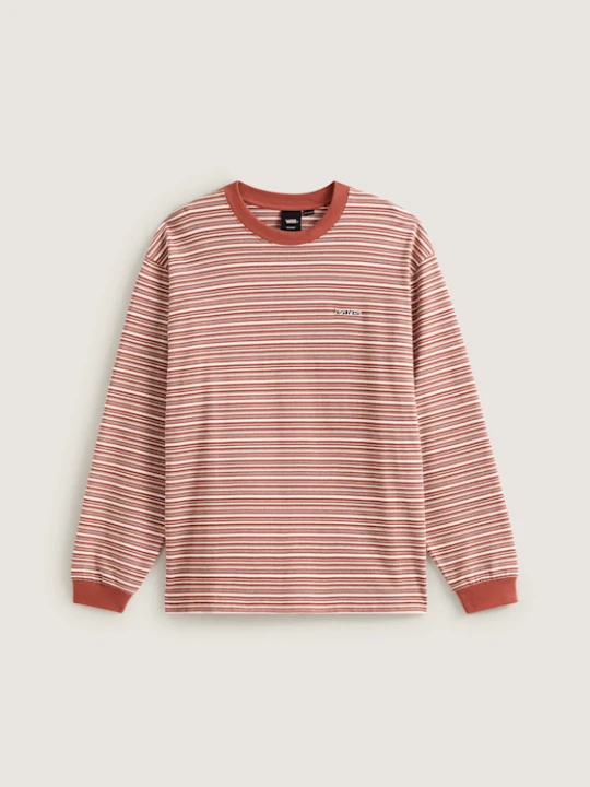 Zdjęcie produktu Vans - Koszulka z długim rękawem Wesley Stripe Knit, male, Pomarańczowy