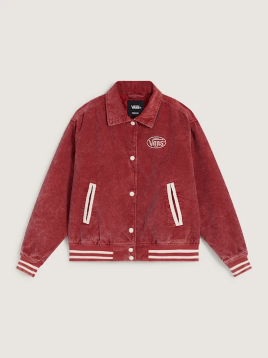 Zdjęcie produktu Vans - Kurtka Milliken Varsity, female, Czerwony
