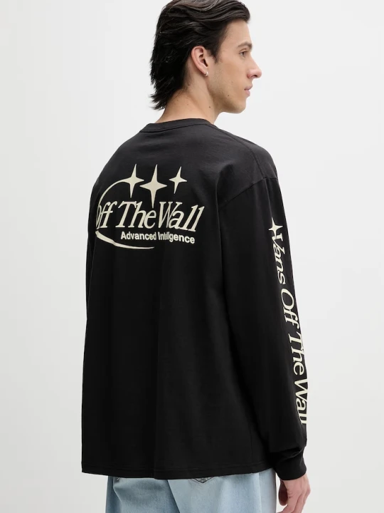 Zdjęcie produktu Vans longsleeve męski bawełniany czarny