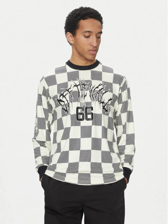 Zdjęcie produktu Vans Longsleeve Metal Arch Soccer VN000KUB Kolorowy Loose Fit