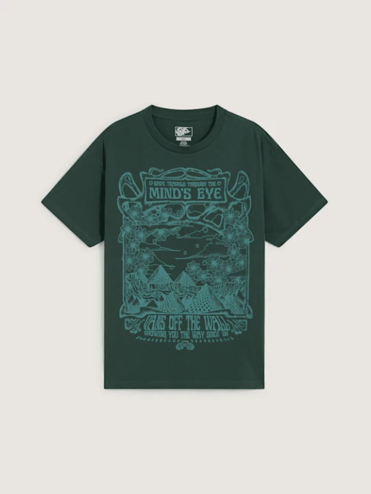 Zdjęcie produktu Vans - Minds Eye Oversized SS Tee OIL GREEN, female, Zielony