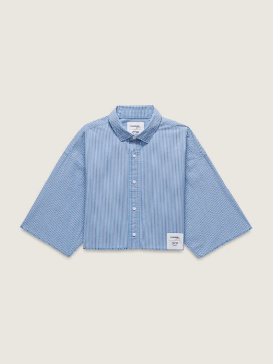 Zdjęcie produktu Vans - OTW Homme Girls Crop Shirt Azurine, female, Niebieski