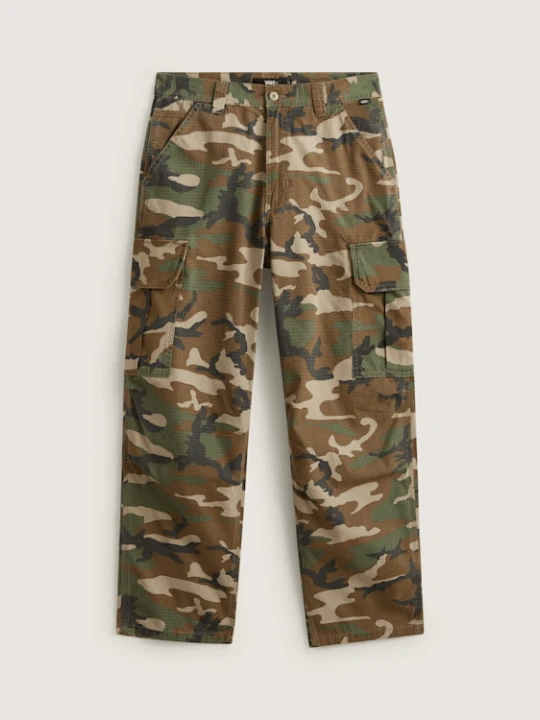 Zdjęcie produktu Vans - Para Baggy AOP Cargo Pant Aluminum Camo, male, Zielony