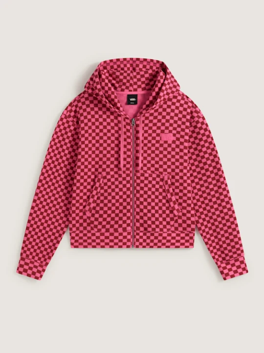 Zdjęcie produktu Vans - Bluza Pierce Shrunken Full Zip, female, Różowy