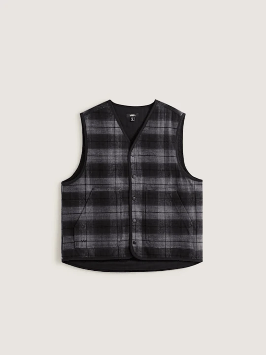 Zdjęcie produktu Vans - Plaid Homecoming Vest Asphalt, male, Szary