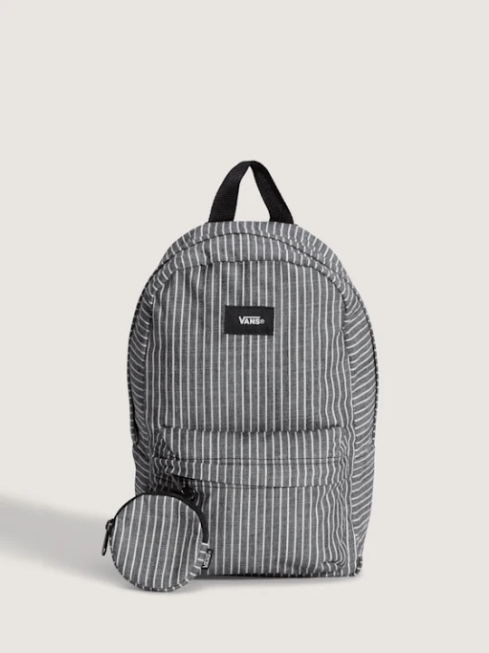 Zdjęcie produktu Vans - Plecak Checkerboard Old Skool Mini, male, Szary, Size: Jeden Rozmiar
