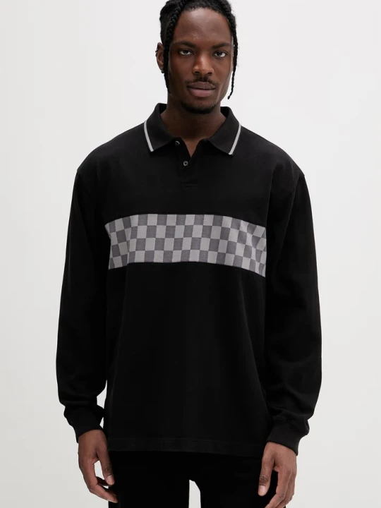 Zdjęcie produktu Vans polo męskie bawełniane czarny