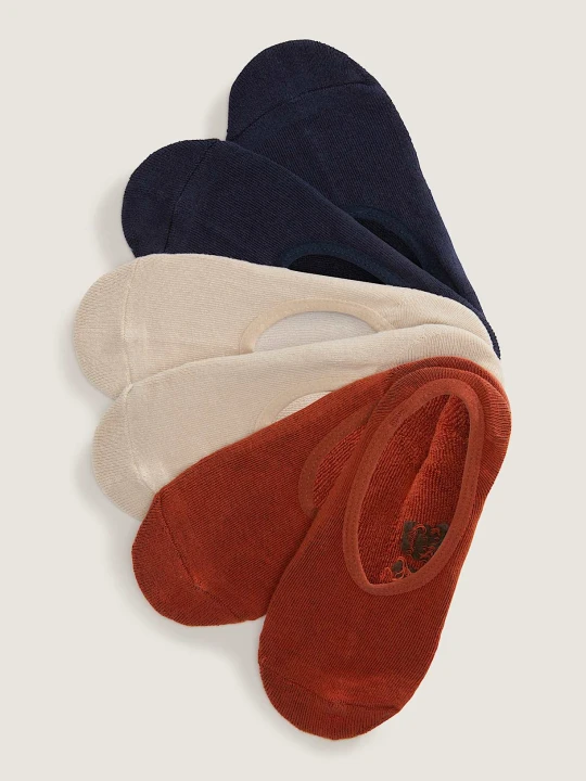 Zdjęcie produktu Vans - Skarpety Classic No Show (3 pary), Człowiek, Niebieski, Rozmiar: S (34.5-38​)