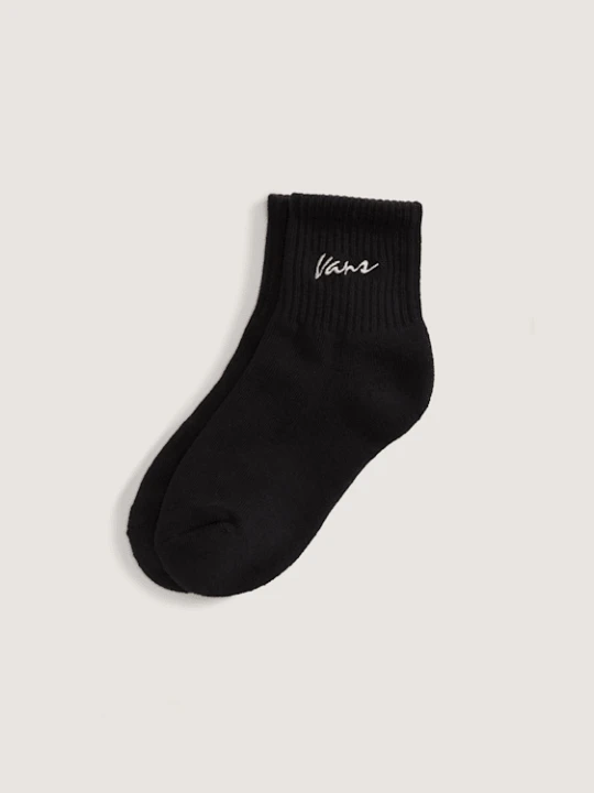 Zdjęcie produktu Vans - Skarpety dziecięce Classic Script Half Crew (1 par)unisex, Czarny, Size: XXS (27-30.5​​)