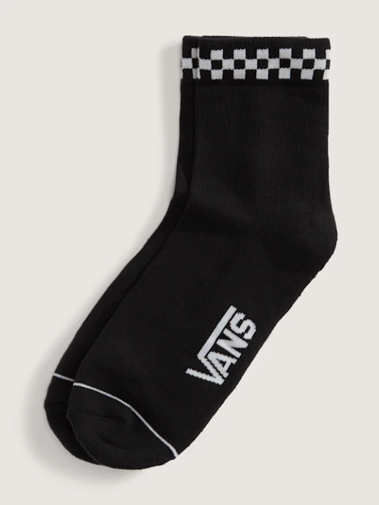 Zdjęcie produktu Vans - Skarpety Peek-A-Check Half Crew Checkerboard (1 para)unisex, Czarny, Size: S (34.5-38​)