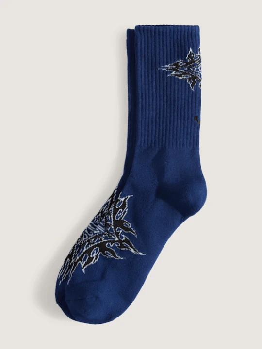 Zdjęcie produktu Vans - Skarpety Premium Flame Crew (1 para), male, Niebieski