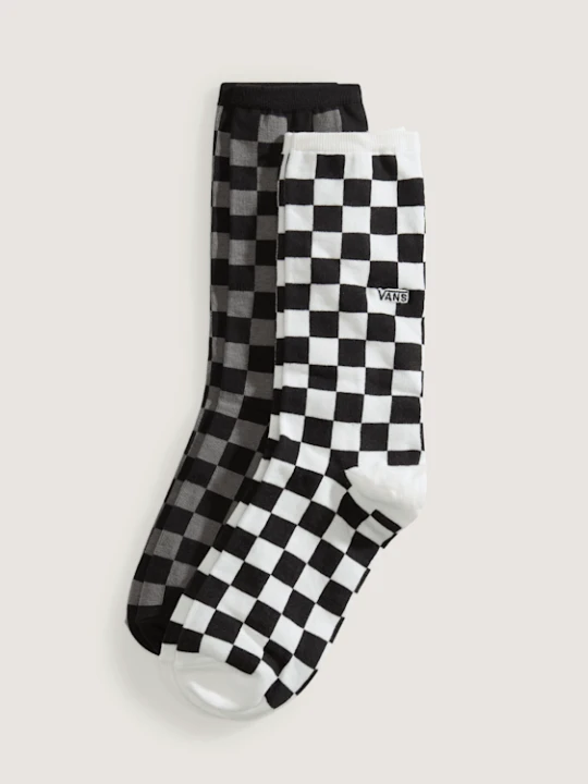 Zdjęcie produktu Vans - Skarpety Ticker Crew (2 pary), Człowiek, Czarny, Rozmiar: L (42.5-47​)
