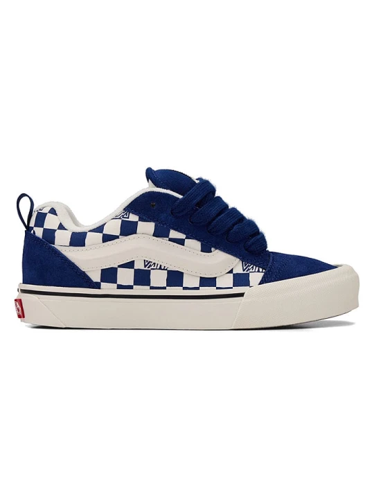 Zdjęcie produktu Vans Skórzane sneakersy "Knu Skool" w kolorze granatowo-białym rozmiar: 35