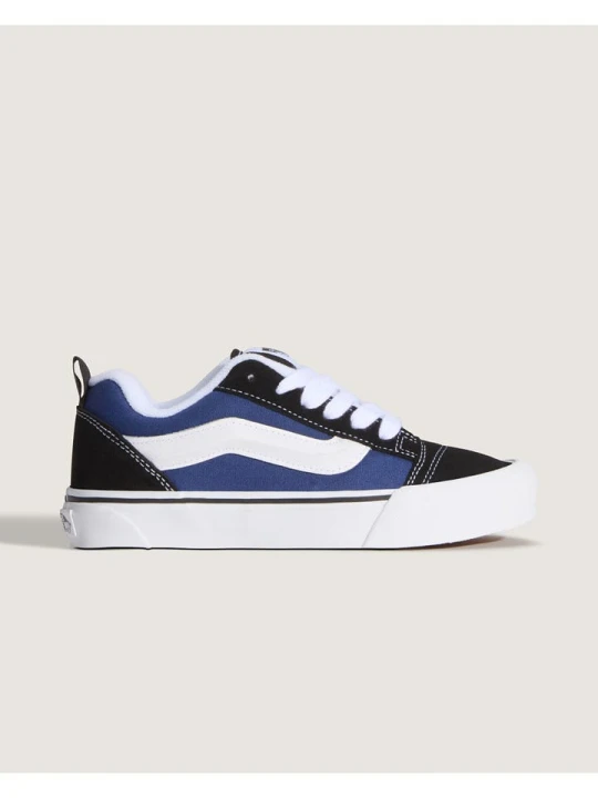 Zdjęcie produktu Vans Skórzane sneakersy "Knu Skool" w kolorze granatowo-białym rozmiar: 35