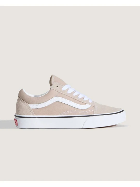 Zdjęcie produktu Vans Skórzane sneakersy "Old Skool" w kolorze beżowym rozmiar: 34, 5