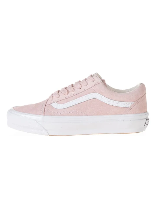 Zdjęcie produktu Vans Skórzane sneakersy "Old Skool" w kolorze jasnoróżowym rozmiar: 43