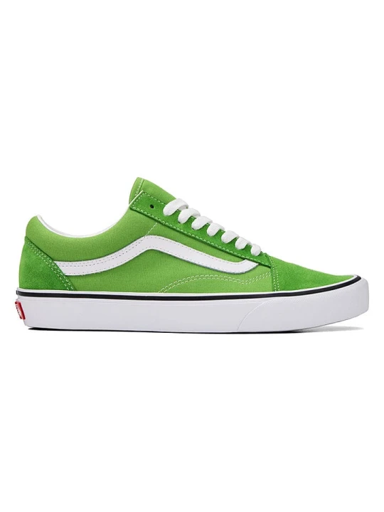 Zdjęcie produktu Vans Skórzane sneakersy "Old Skool" w kolorze zielonym rozmiar: 35