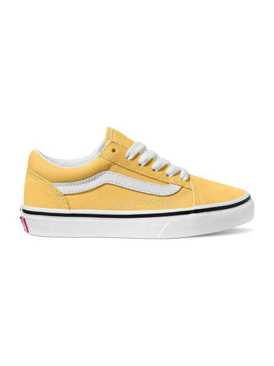 Zdjęcie produktu Vans Skórzane sneakersy "Old Skool" w kolorze żółtym rozmiar: 31