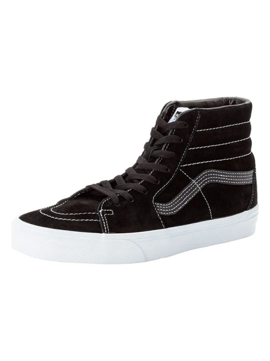 Zdjęcie produktu Vans Skórzane sneakersy "SK8 Hi" w kolorze czarnym rozmiar: 41