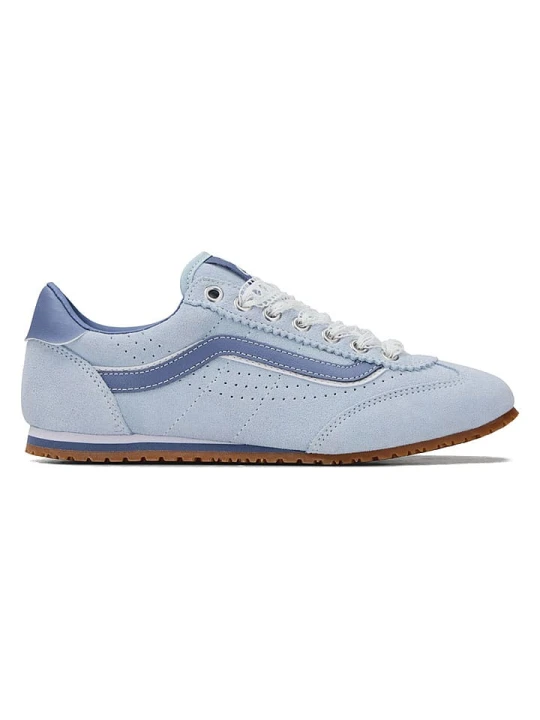 Zdjęcie produktu Vans Skórzane sneakersy "Super Lowpro" w kolorze błękitnym rozmiar: 36
