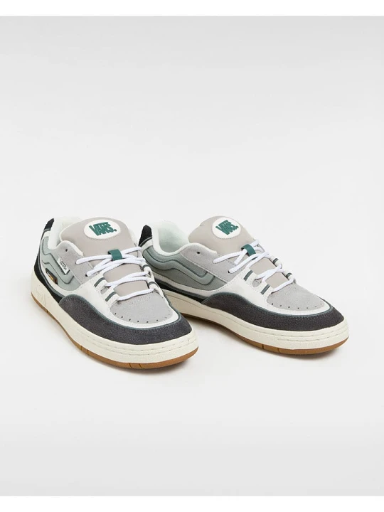 Zdjęcie produktu Vans Skórzane sneakersy w kolorze beżowo-antracytowym rozmiar: 39