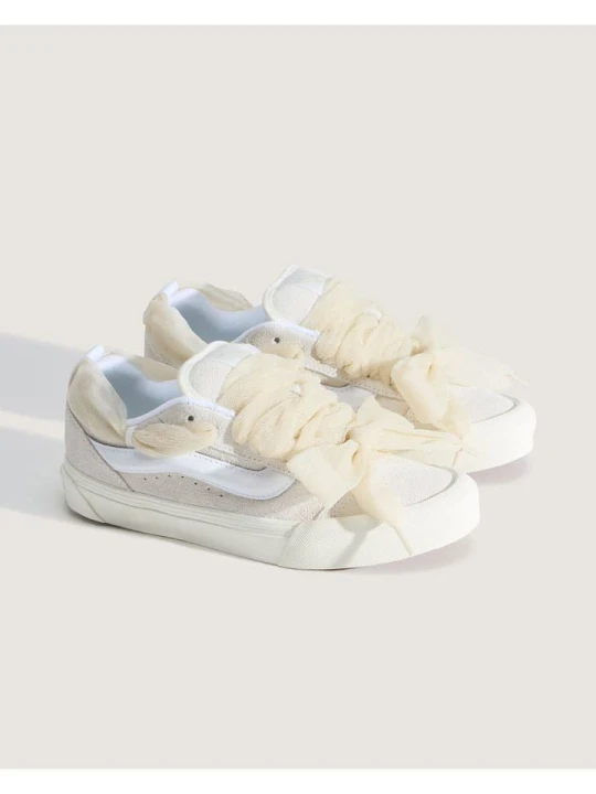 Zdjęcie produktu Vans Skórzane sneakersy w kolorze beżowym rozmiar: 38, 5